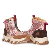 Botki damskie Anekke 43390-372 MULTICOLORED BOOTS TULIP kolorowe skórzane zapinane na zamek na platformie