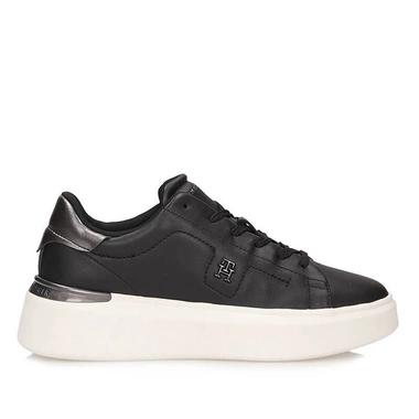 Sportowe Sneakersy damskie Tommy Hilfiger FW0FW08817BDS - CHIC PLATFORM SNEAKER GOLD