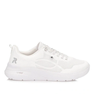 Sneakersy damskie Rieker M8551-80 półbuty białe sznurowane