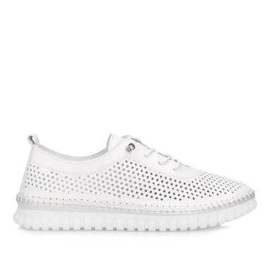 Sneakersy damskie T.Sokolski GU W025 WHIT półbuty wsuwane dziurkowane