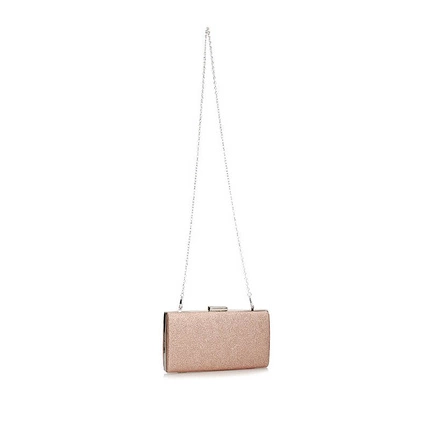 Różowa elegancka wieczorowa Torebka Luca 7136