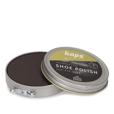 Pasta do butów Kaps 106 ciemny brąz Shoe Polish Deluxe