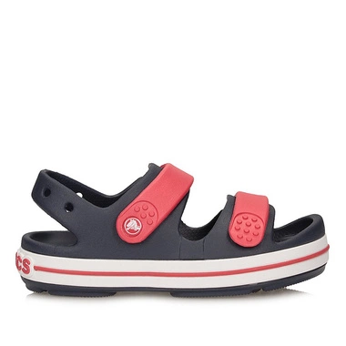 Komfortowe chłopięce sandały Crocs Crocband Cruiser 209423 NAVY/VARSITY RED