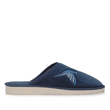 Domowe Kapcie pantofle laczki Meteor 038 granatowe