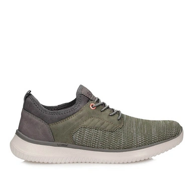 Półbuty męskie Rieker B9651-52 green zielone sneakersy wsuwane