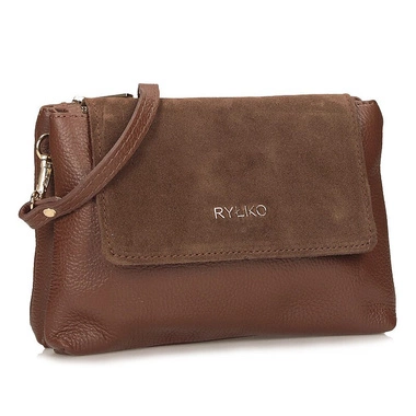 Modna brązowa listonoszka Ryłko R40888TB_6QD