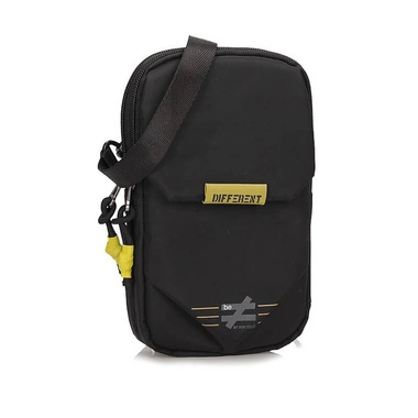 Codzienna czarna męska saszetka na ramię Pepe moll 251514 DRILL BLACK