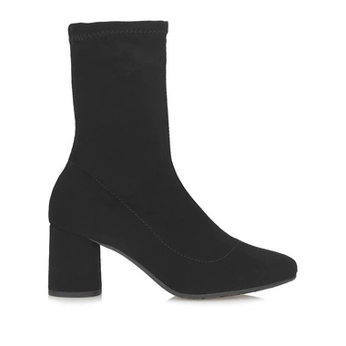 Stylowe czarne Botki na obcasie Ryłko 6YY79_T__UV9F
