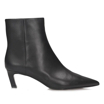 Botki na obcasie Calvin Klein HW0HW02586BEHW4Q-ESS KITTEN HE,BEH,PP W4Q