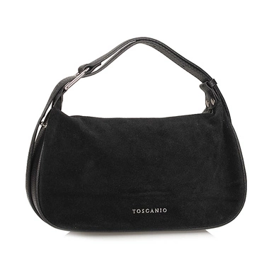 Elegancka Listonoszka Torebka na ramię Toscanio F270 CZARNA