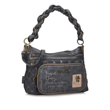 Stylowa Klasyczna torebka listonoszka Anekke 41853-530 BOLSO MADEMOISELLE