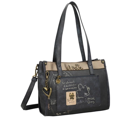 Modna klasyczna torebka Anekke 41852-182 BOLSO MADEMOISELLE