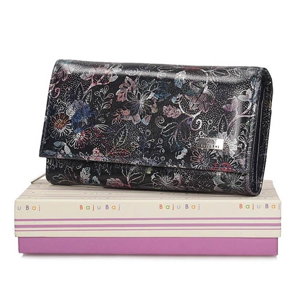 Kolorowy skórzany damski portfel Baju Baj BB 035-s123