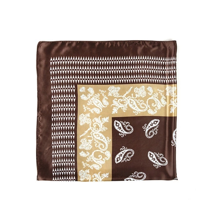 Apaszka chusta Art of Polo 20943-5 brązowa