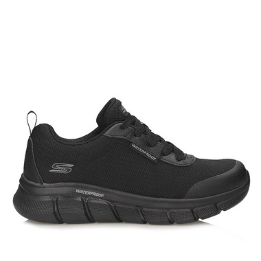 Wygodne męskie półbuty Skechers 118111 BBK BOBS B FLEX Waterproof