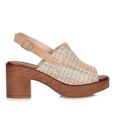 Oryginalne sandały damskie na platformie M. Daszyński MR23126-7