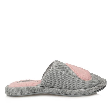 Ciepłe domowe Kapcie pantofle laczki Meteor 239 Szare