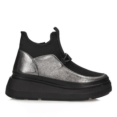 Wygodne skórzane Botki na platformie Boccato 375.01241 057