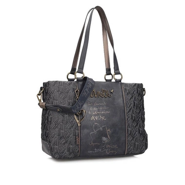 Stylowa klasyczna torebka shopperka Anekke 41851-406 BOLSO MADEMOISELLE
