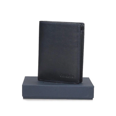 Męski Portfel skórzany Canaletto 1505-s307/RFID granatowy