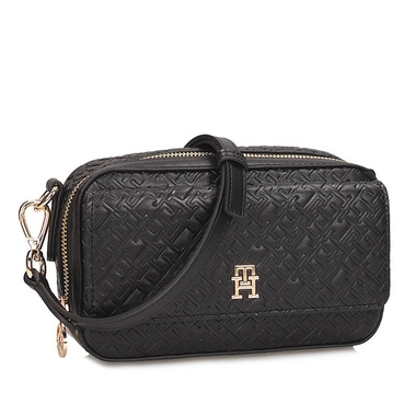 Oryginalna torebka listonoszka na ramię Tommy Hilfiger AW0AW17681 BDS CAMERA BAG MONO