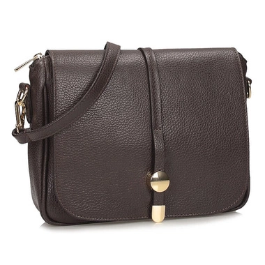 Stylowa Listonoszka Torebka na ramię Toscanio G59 C. BRĄZ D23