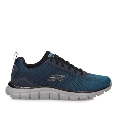 Niebieskie Sportowe półbuty męskie Skechers 232399 NVBL RIPKENT