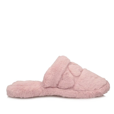 Domowe Kapcie pantofle laczki damskie Meteor 269 różowe serduszka