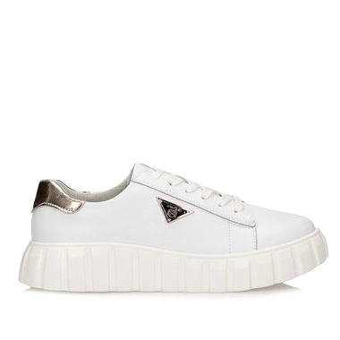 Skórzane sneakersy półbuty damskie Filippo DP4138/25 WH