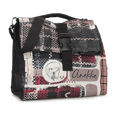 Torebka śniadaniowa Anekke 43474-151 PORTA ALIMENTOS PEQUNA TULIP LUNCH BOX kolorowy jednokomorowy zapinany na zatrzask
