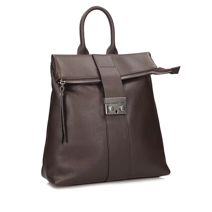 Włoski Plecak torebka Toscanio G111 C.BRĄZ D23