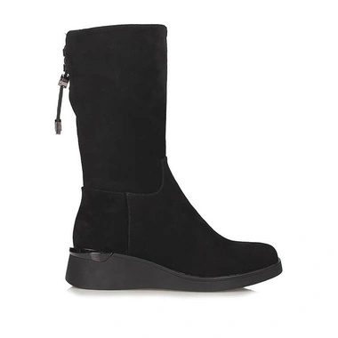 Botki damskie Filippo DBT7210/26 czarne zapinane na zamek