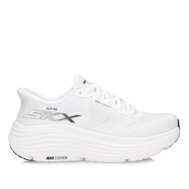 Codzienne Sneakersy damskie Slip-ins Skechers 129473 WBK WHITE BL MAX