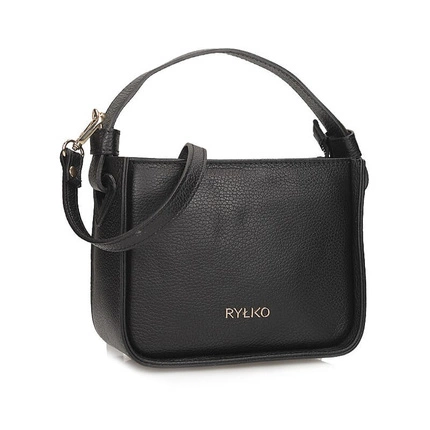 Klasyczna czarna torebka damska Ryłko R40856TB_UV6