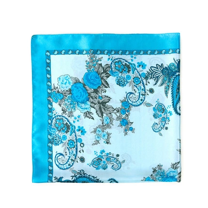 Apaszka chusta Art of Polo 20940-2 niebieska