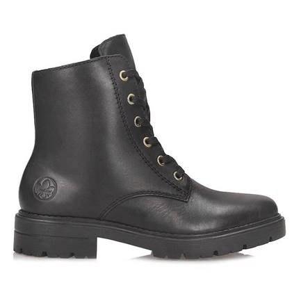 Wygodne damskie sznurowane botki Rieker Z2841-00