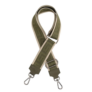 Pasek wymienny do torebki tkanina Toscanio oliwkowy