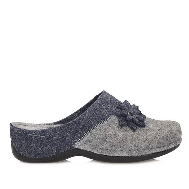 Stylowe domowe kapcie na platformie Dr Brinkmann 320275-05 NERPIO HOME