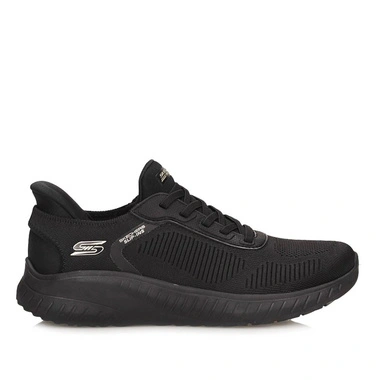 Komfortowe sznurowane półbuty damskie Slip-ins Skechers 117497 BBK CURRENT MUSE