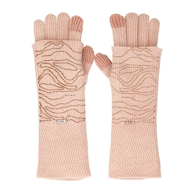 Stylowe długie Damskie rękawiczki 2w1 Anekke 39482-051 Core