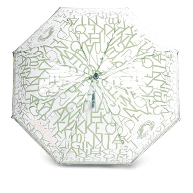 Stylowy Transparentny winylowy damski parasol Anekke 40473-211