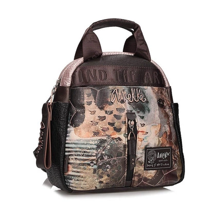 Wyściełany średni Plecak Anekke 37735-167 