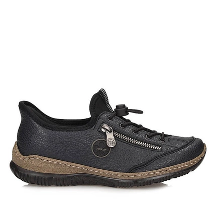 Komfortowe półbuty damskie Rieker N3267-15