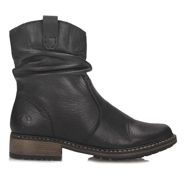 Wygodne damskie botki na zamek Rieker Z6883-00