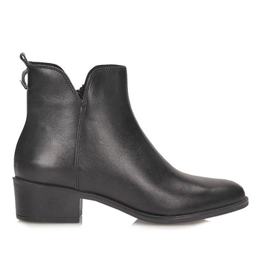 Skórzane klasyczne Botki sztyblety na obcasie Ryłko 3GVS8_Z__TC3F