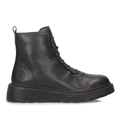 Modne botki damskie na platformie Rieker 70450-00