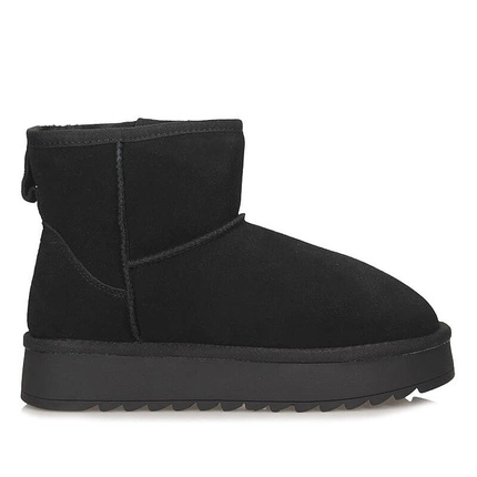 Stylowe botki śniegowce damskie Filippo DBT7329/25 BK