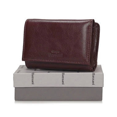 Skórzany Portfel Giorgio Bassani 026-c-00 czekoladowy