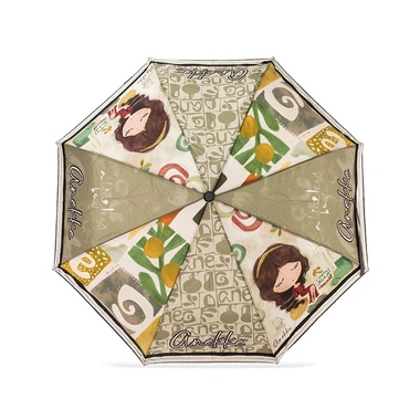 Parasol damski Anekke 42473-101 PARAGUAS AUTOMATICO MUSE kolorowy składany
