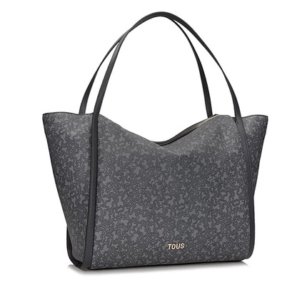 Torebka Tous CAPAZO L.KAOS MINI LINES DARK GREY 2002183748 